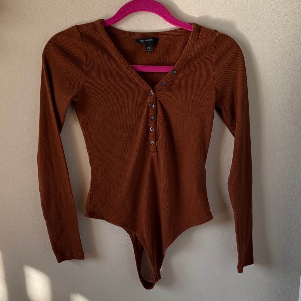 Banana Republic Long Sleeve Bodysuit